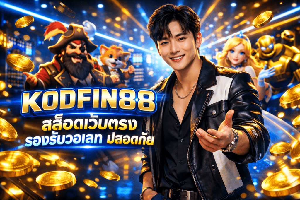 KODFIN88 สล็อตเว็บตรง รองรับวอเลท ปลอดภัย ฝากถอนเร็ว