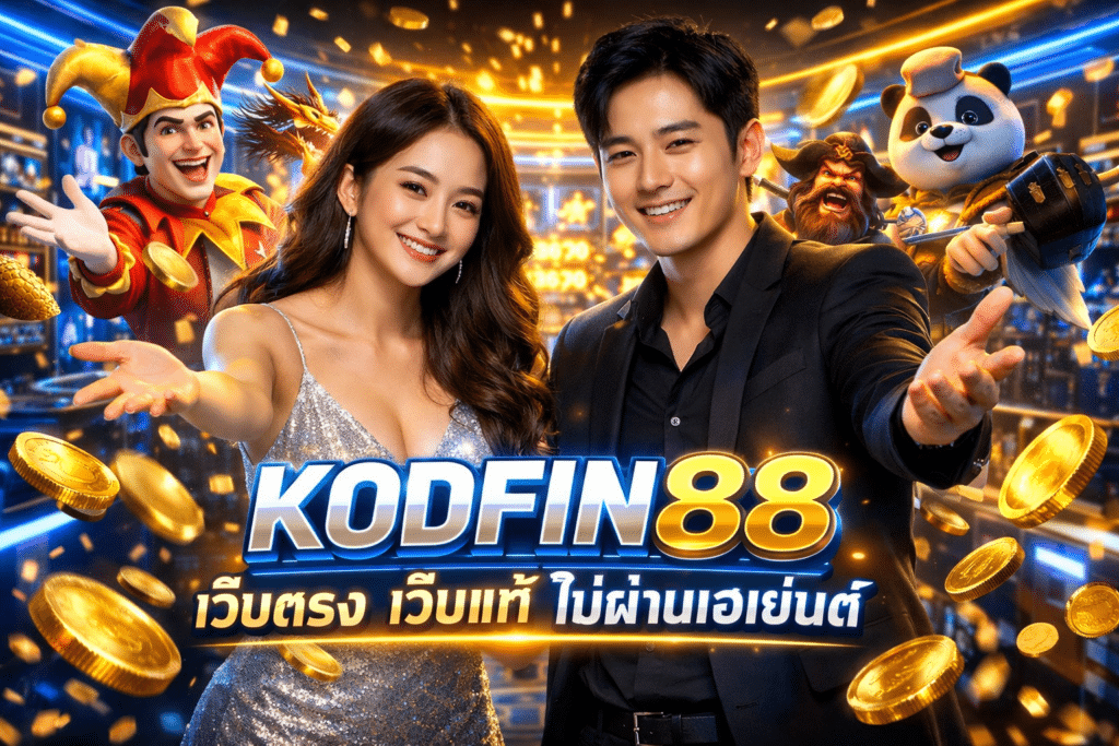 KODFIN88 เว็บตรง เว็บแท้ ไม่ผ่านเอเย่นต์ มั่นใจได้